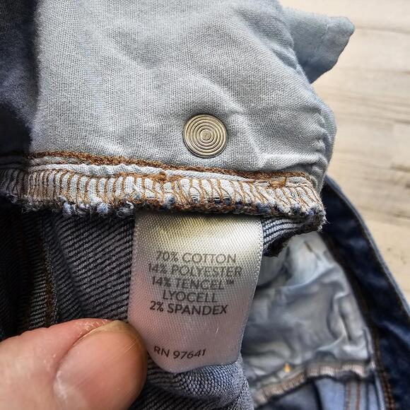 J.Jill Denim Jeans Women’s 14R Blue High Rise Straight Leg Comfort Fits 34x29 - Picture 4 of 6